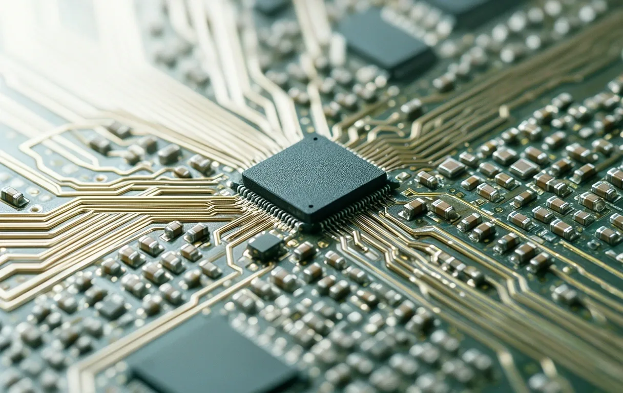 Microscopic hardware logic gates
